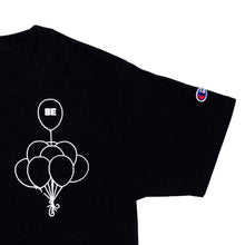 Load image into Gallery viewer, Be Yourself X Champion: Black &amp; White Tee Shirt
