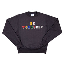 Load image into Gallery viewer, Be Yourself X Champion: Chenille Crewnecks

