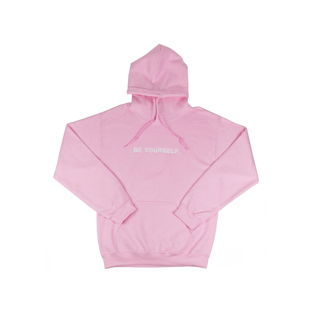 BE YOURSELF HOODIE (PINK)
